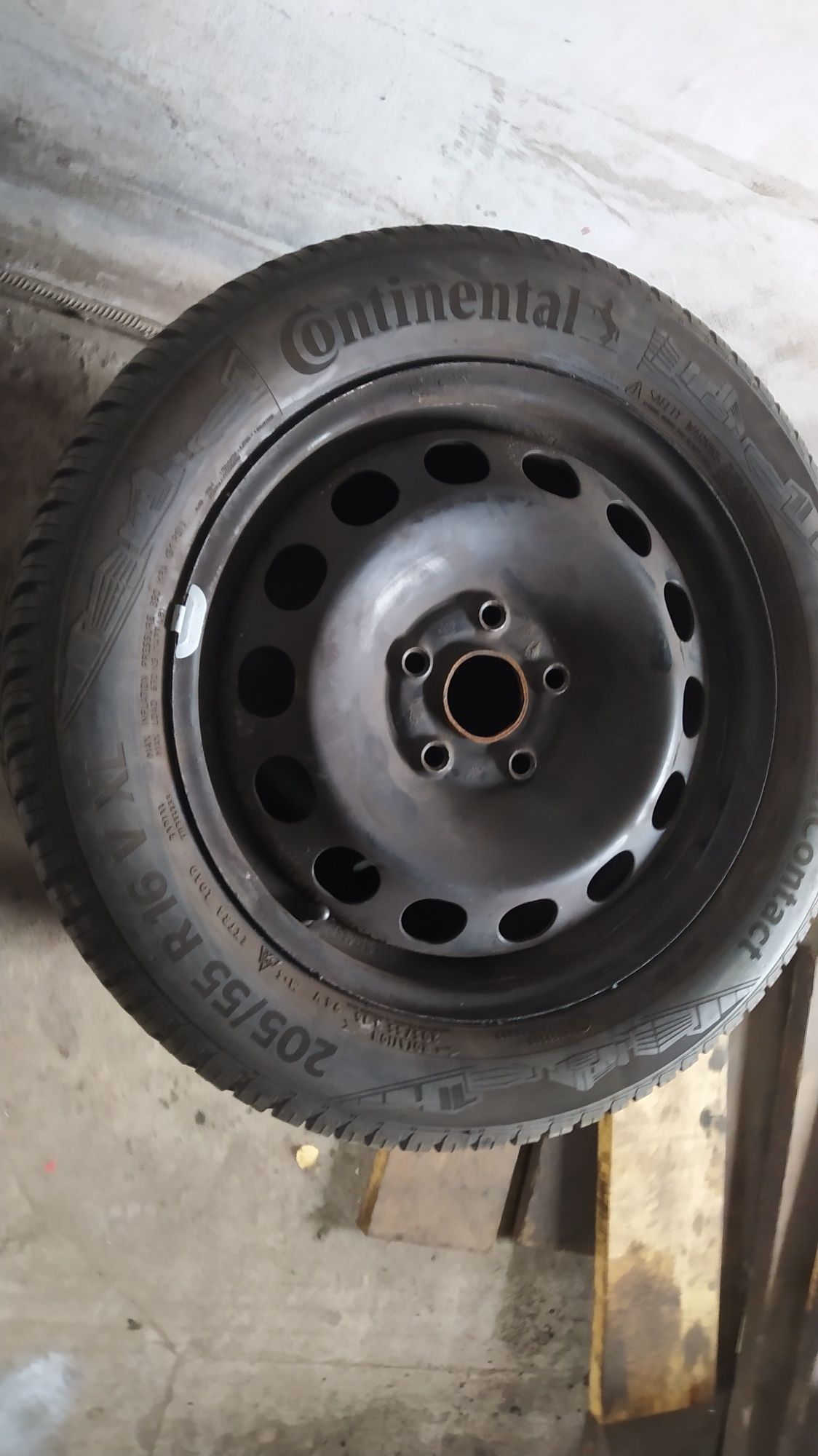 205/65/16 opony koła 5*112  wielosezon continental goodyear