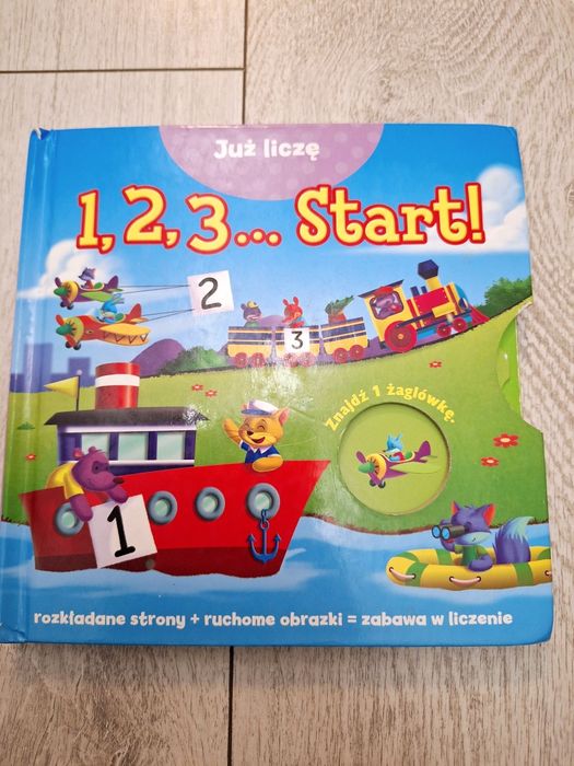 Książeczka Już liczę 1,2,3...Start! Używana