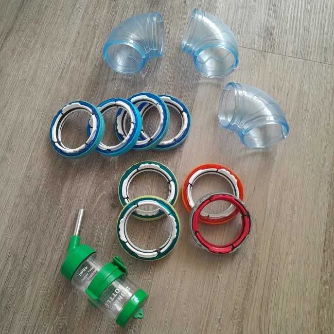 Gaiola Hamster (Habitrail) usada + Acessórios