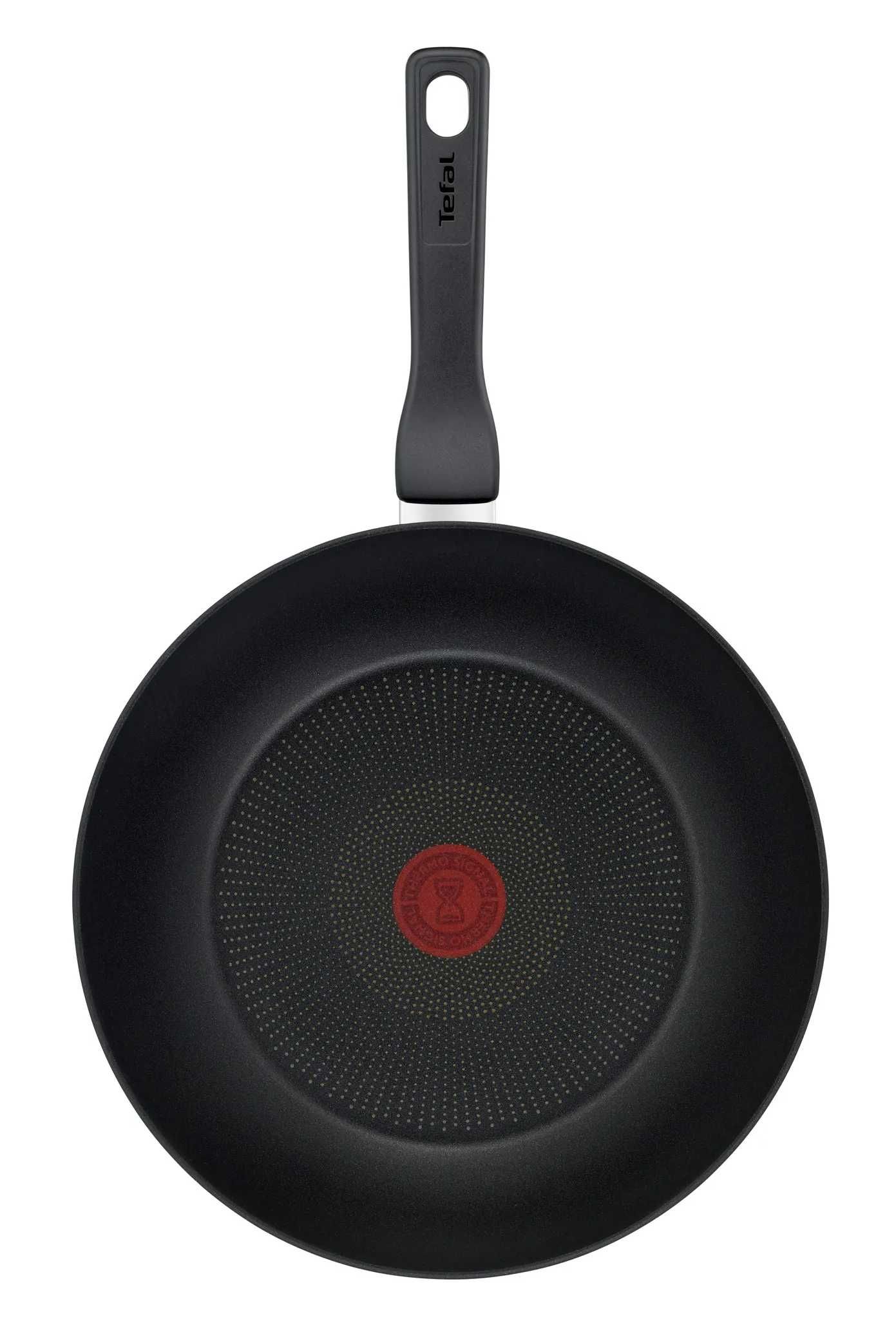 Duża ciężka solidna patelnia wok Tefal 28cm G28919