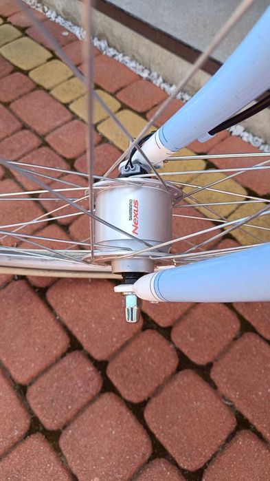 Rower damski Romet Moderne, rama 19", koło 28"