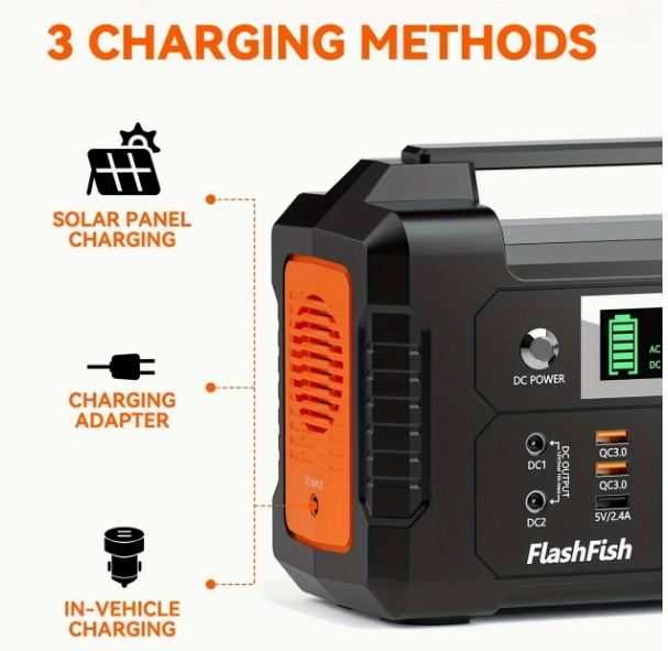 Stacja zasilania ładowania flashfish Magazyn prądu PowerBank