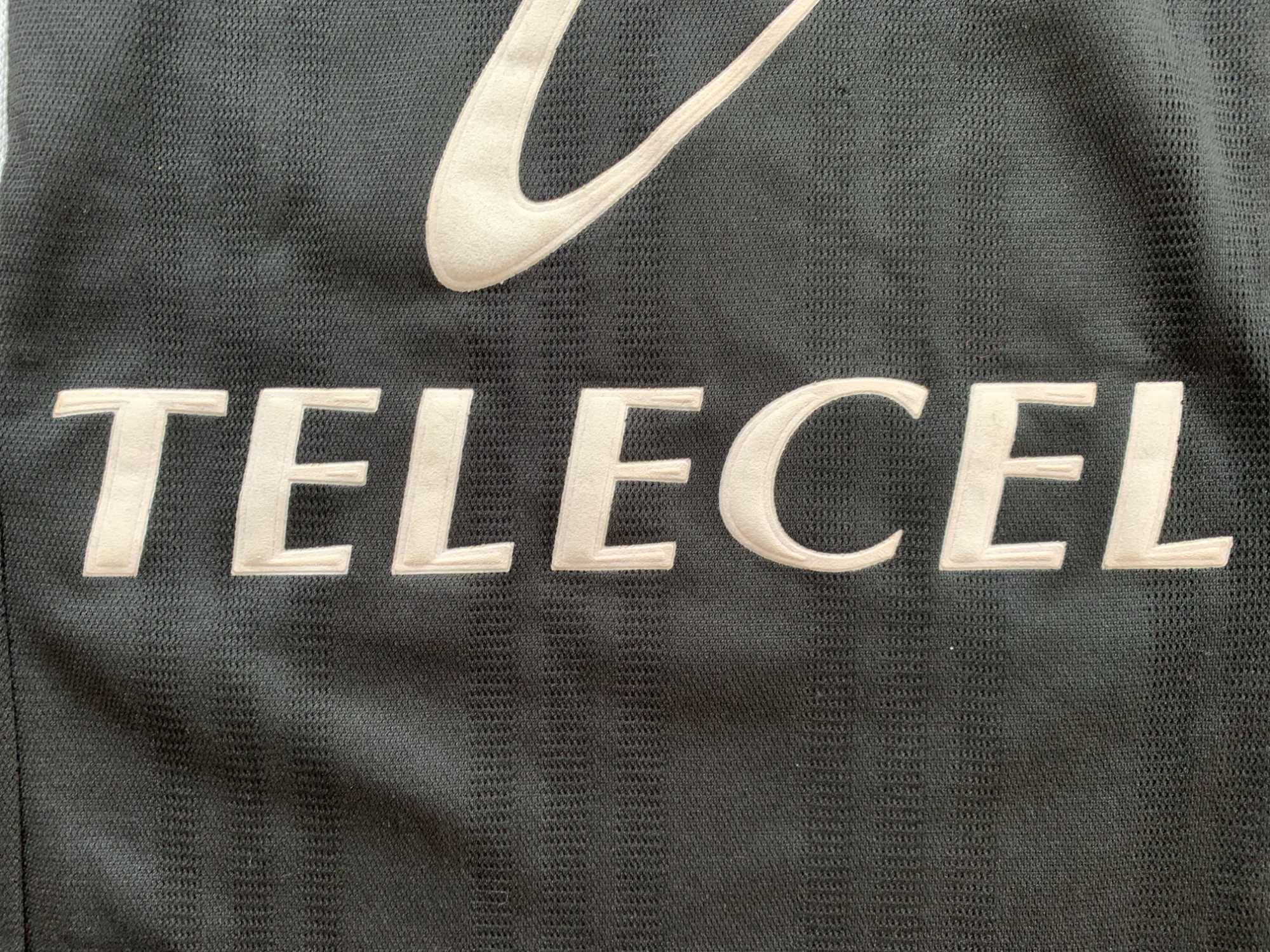 Camisola alternativa preta rara do Benfica (épocas 1997, 1998 e 1999)