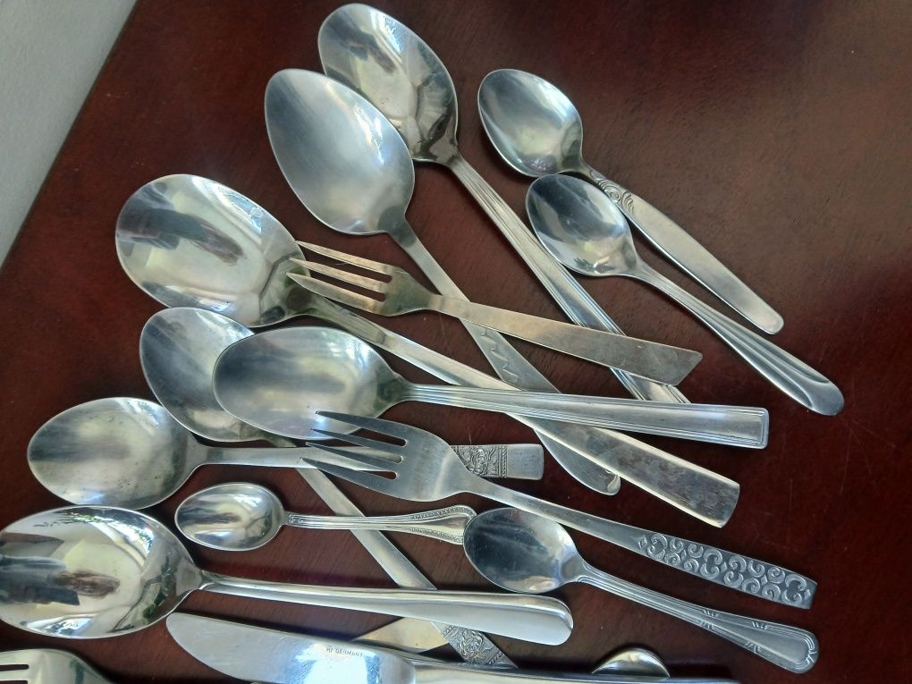 Sztućce nierdzewne cena za całość zestaw nr 2