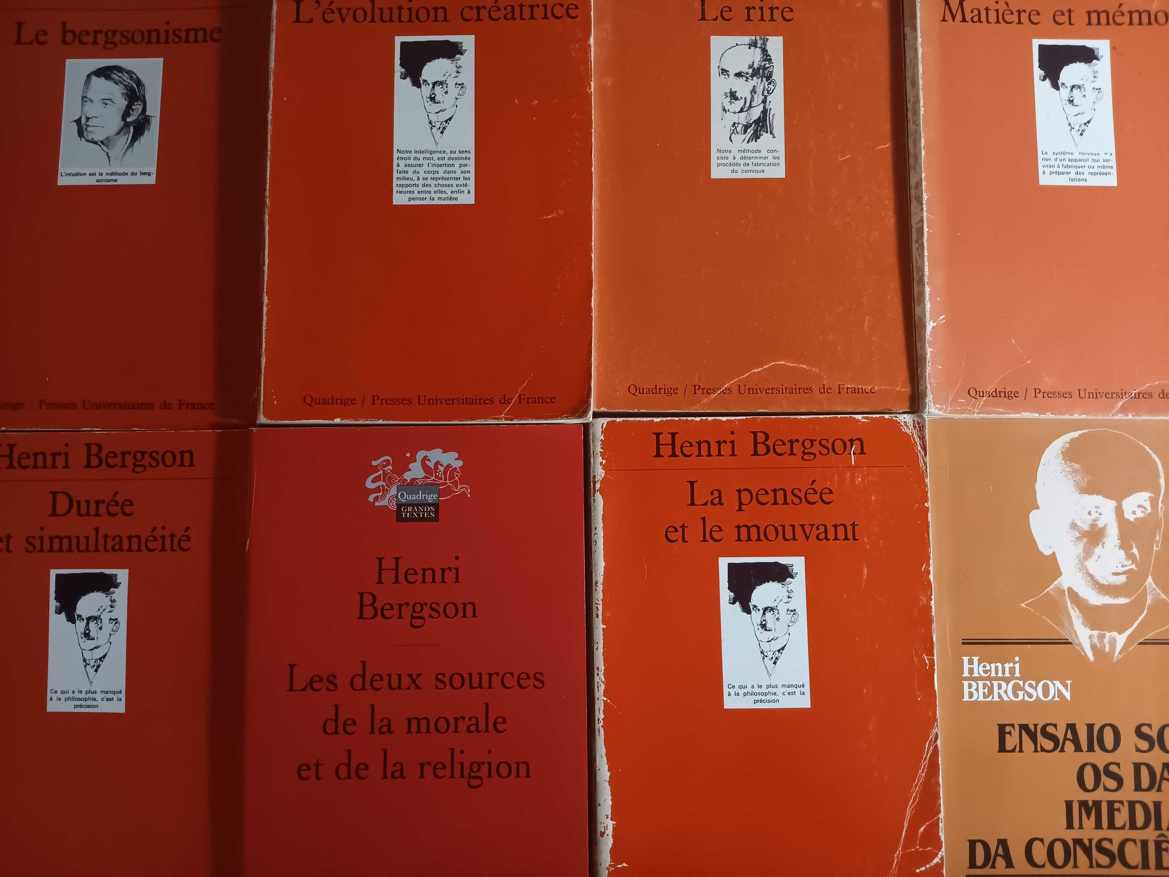Bachelard e Bergson Vários Livros
