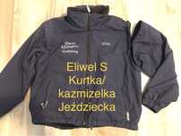 Eliwel S kurtka kamizelka na konie jeździecka granatowa 2 w 1