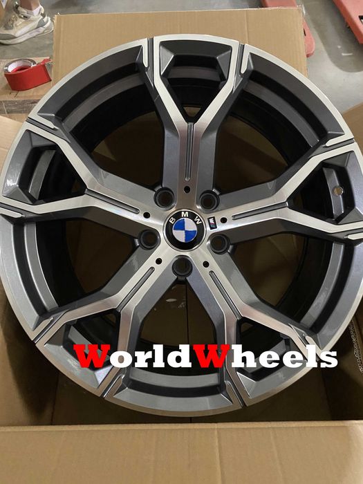 Диски R20 5x120 BMW X5 X6 E70 F15 E71 F16 741 стиль різноширокі