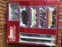 Trem electrico LimaHo 1:87 anos 70 completo
