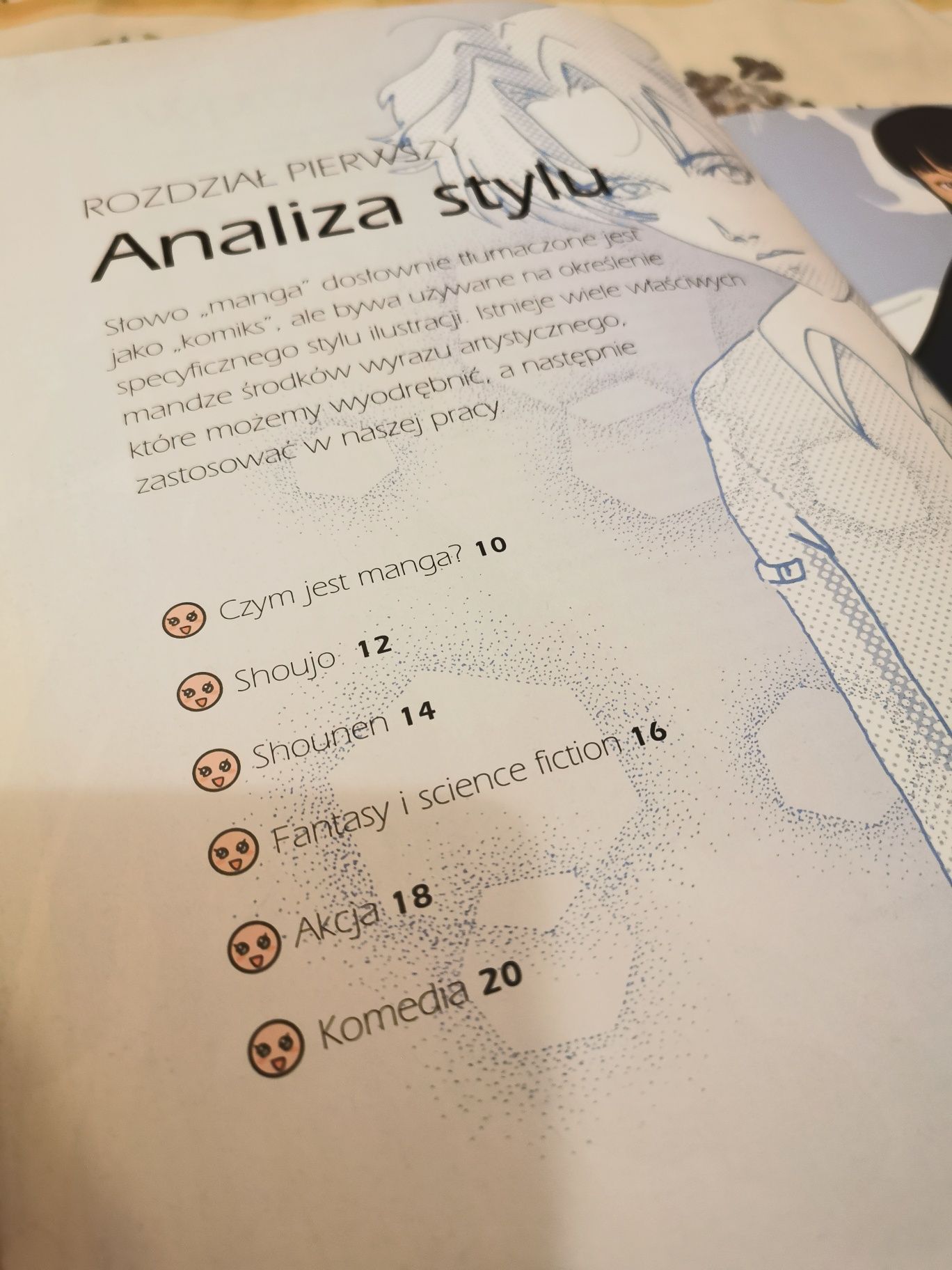 Manga grafika komputerowa. Tworzenie Mangi podstawy. Rysunek, anime