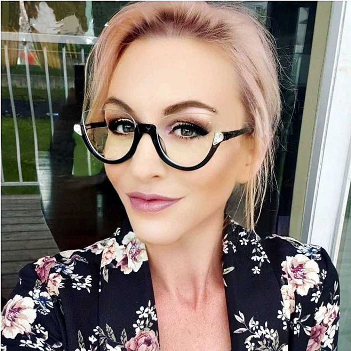 okulary zerówki half frame model 2025