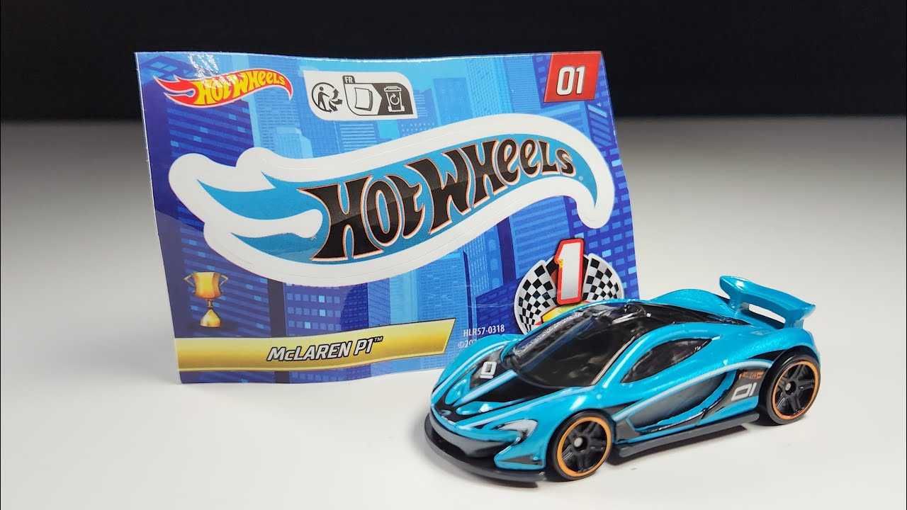 McLaren P1 - Hot Wheels - Mystery Models - NIEROZPAKOWANE