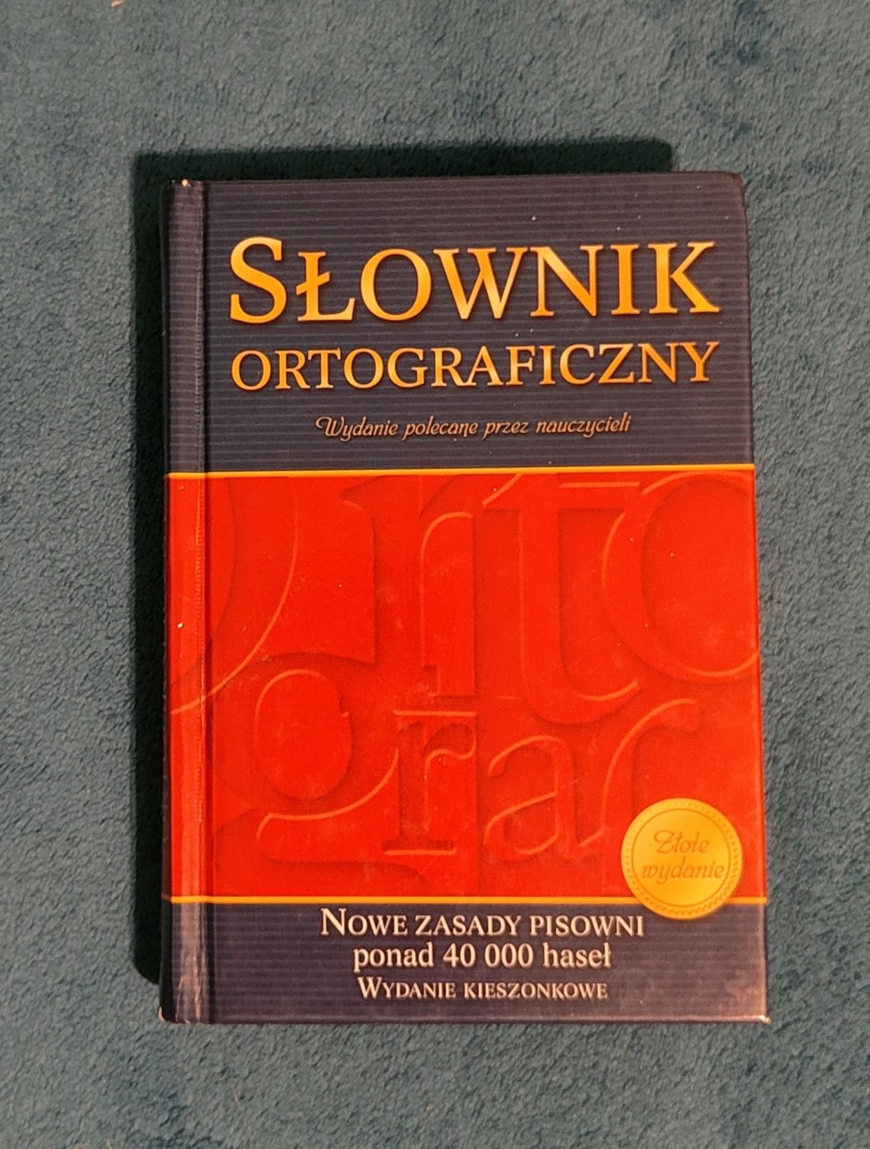 Słownik ortograficzny - wydanie kieszonkowe