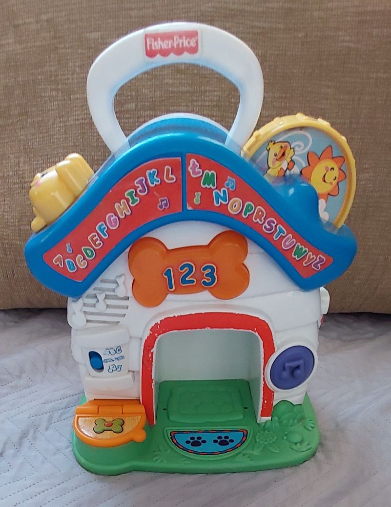 Wesoły domek szczeniaczka uczniaczka fisher price