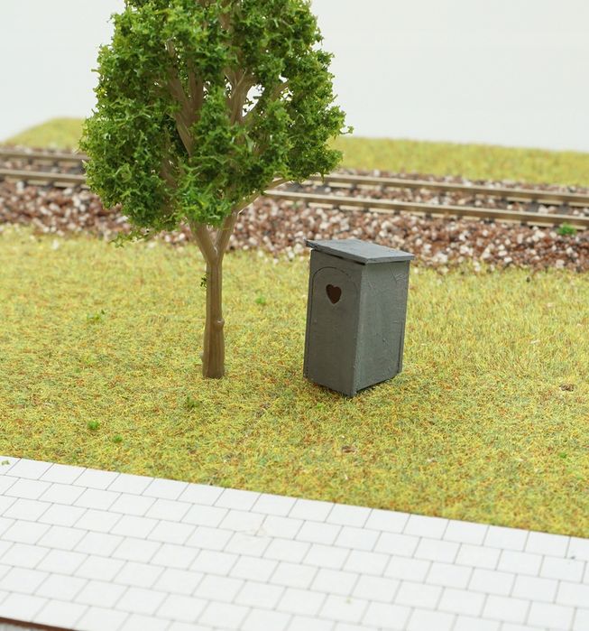 WC Wychodek wygódka sławojka TOI TOI toaleta H0 2szt