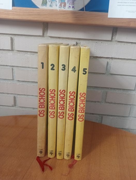 Livros sobre animais Coleçao os bichos