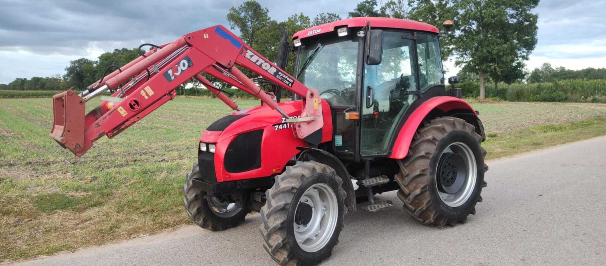 Zetor Proxima 7441 z turem , krajowy