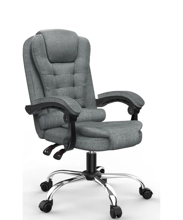 Ergonomiczne krzesło biurowe - Krzesło do biurka Bigzzia z wysokim op