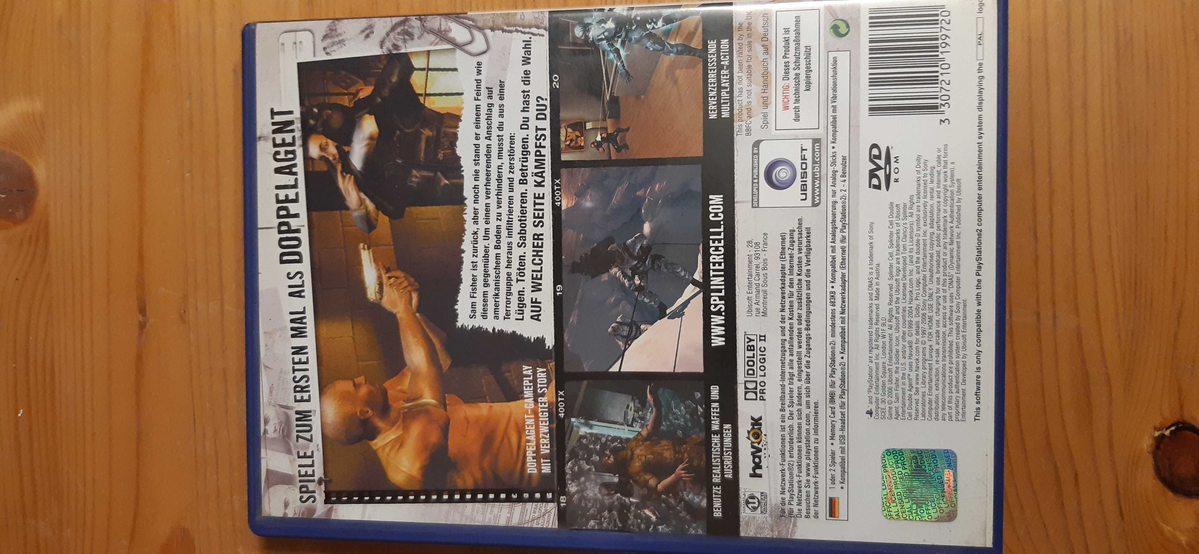 Tom Clancy's Splinter Cell Double Agent PS2