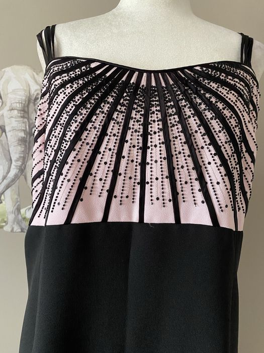 Elegancka wieczorowa sukienka okazjonalna wesele plus size 52/54