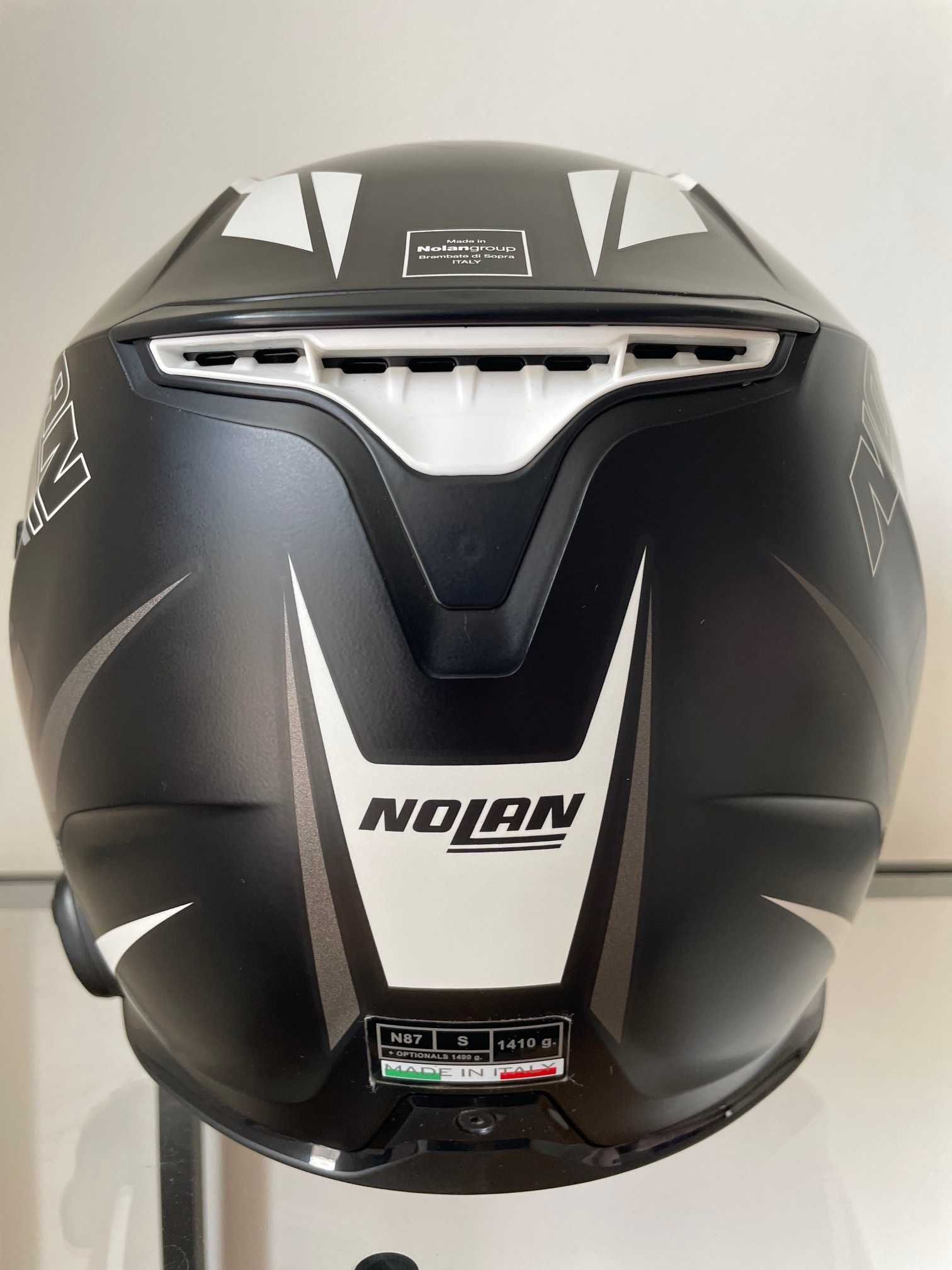 Kask motocyklowy Nolan N87 z intercomem Nolan B601 jak nowy