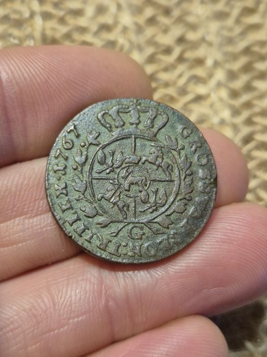 Trojak 1767 Stanisław Poniatowski