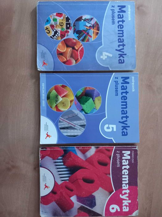Matematyka z plusem podręczniki klasa 4 ,5 ,6