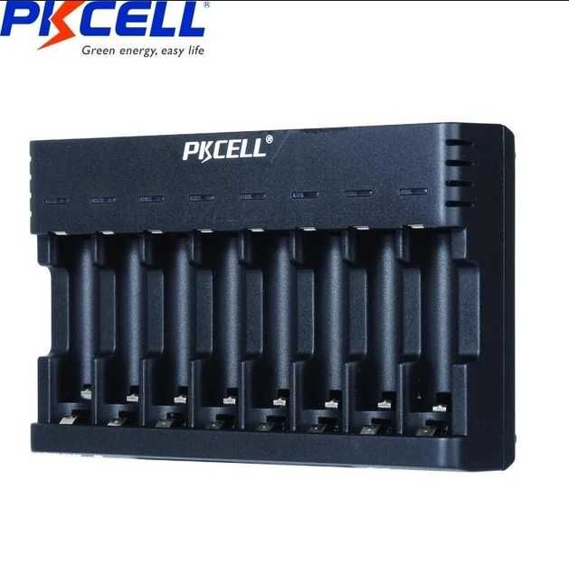 Восьмиканальное зарядное PKCELL PK-8181 для АА, ААА NiMh / NiCd