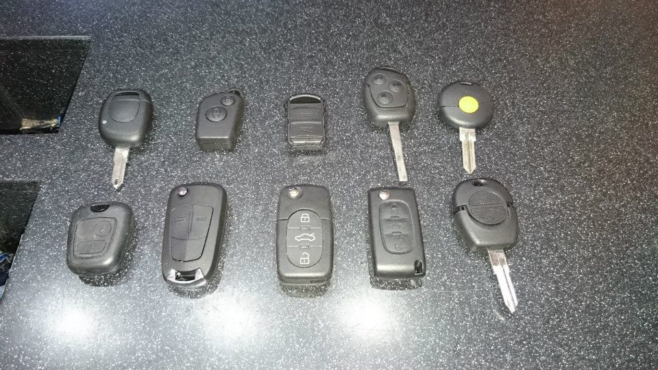Chave comando completa varias marcas Ford, Laguna, Megane, Smart, VW