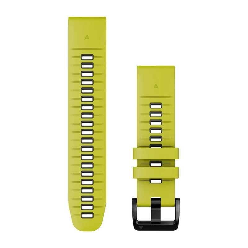 Ремінець Garmin QuickFit 22 Watch Bands Electric Lime/Gr•010-13280-03•