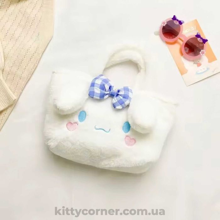 Плюшева сумка/шопер/Kuromi/Hello Kitty/Cinnamoroll/My Melody
