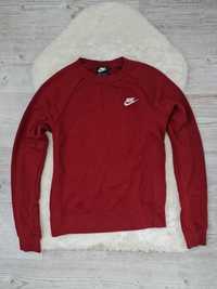 Bluza Nike Swoosh Logo Rozmiar XS / S burgundowa crewneck Oryginalna