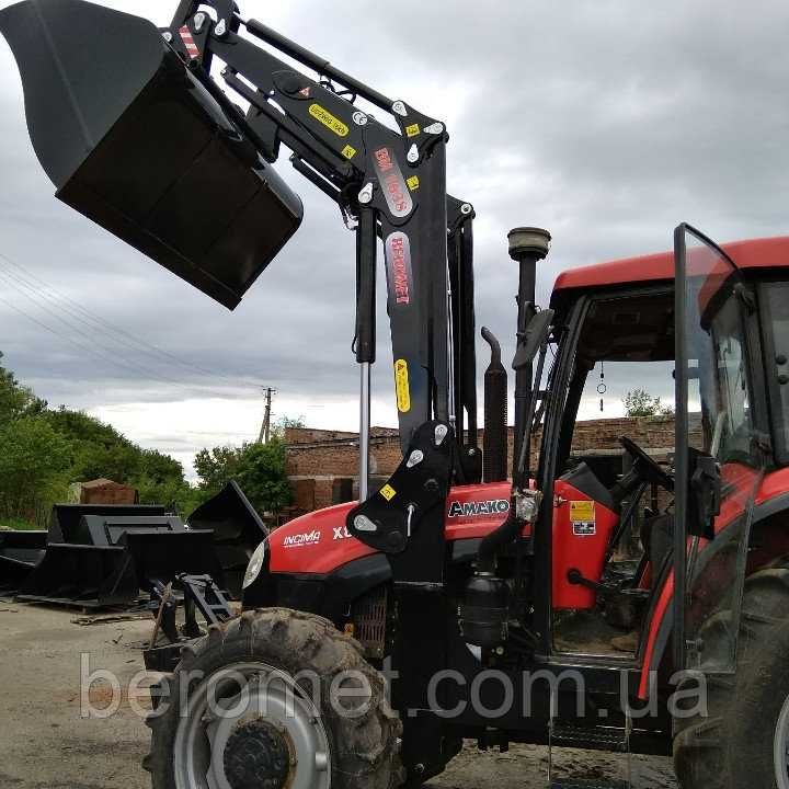 Навантажувач Beromet BM 1244 погрузчик фронтальний на трактор мтз юмз