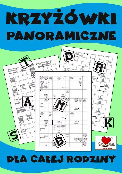 Krzyżówki Panoramiczne Dla Całej Rodziny Love Books
