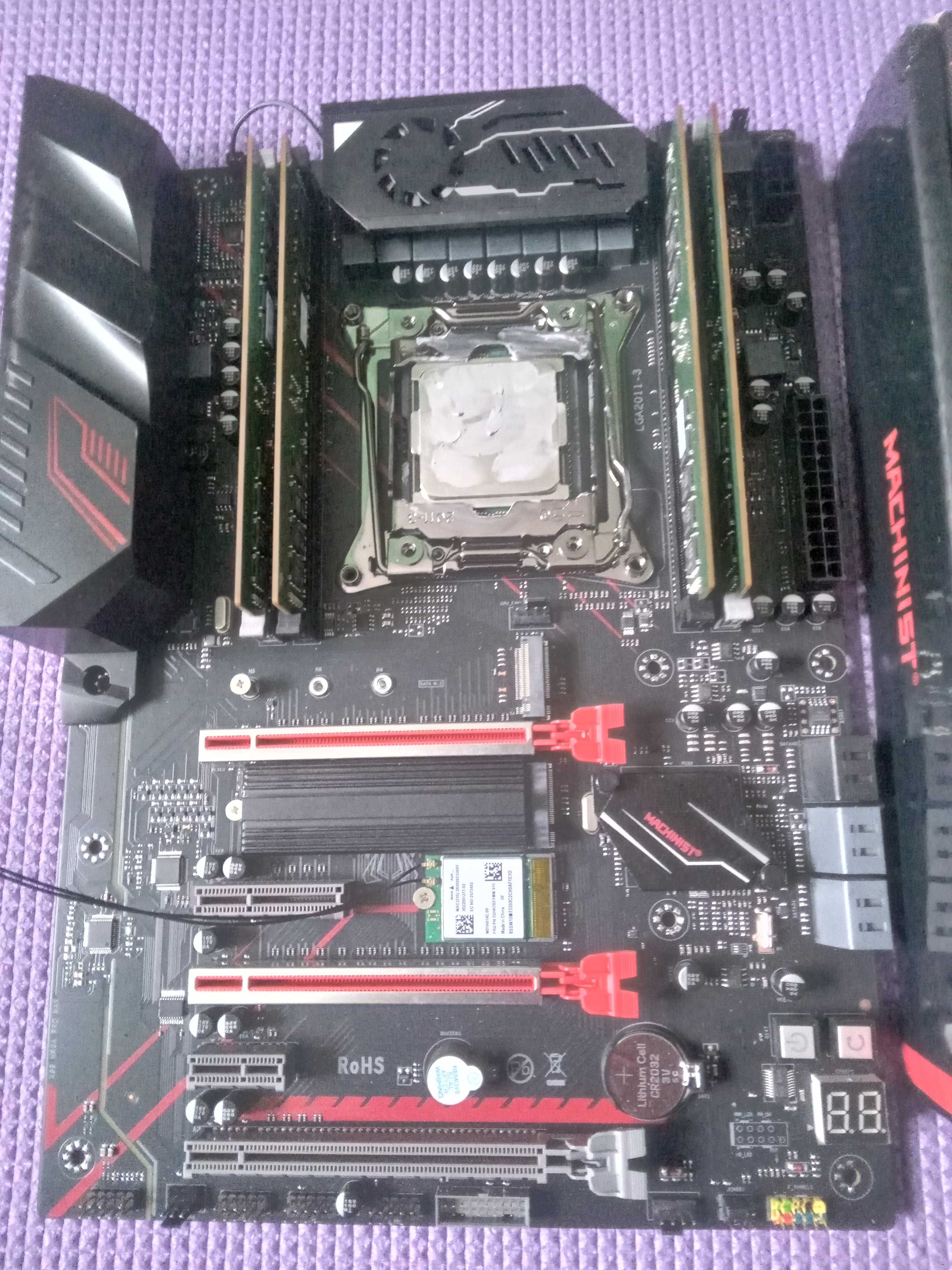MACHINIST X99 MR9A PRO MAX . 16gb ddr4 2400 + wi-fi