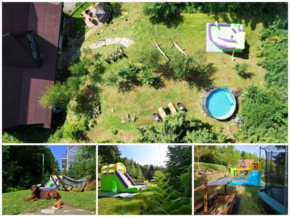 Dom wynajem w Szczyrku dla 15-25os | 7 Sypialni Jacuzzi Kominek Kite