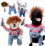 Przebranie dla pieska Laleczka Chucky rozm XL