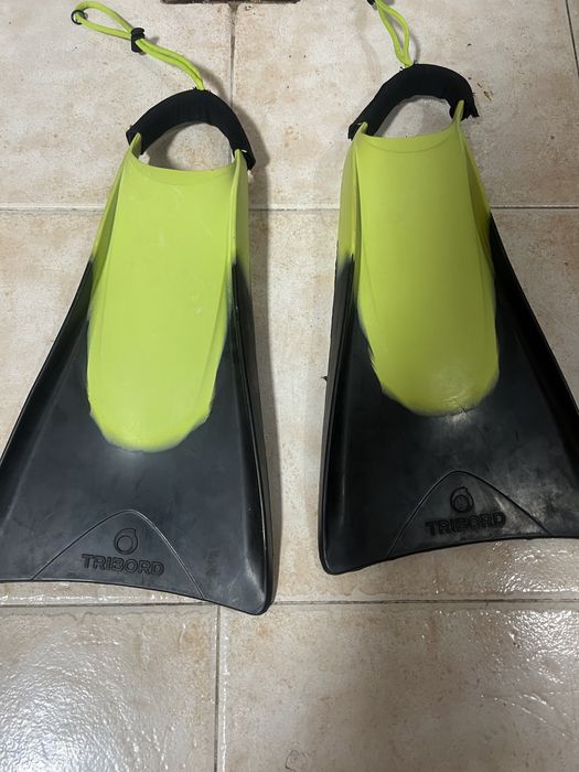 Pes de pato de bodyboard