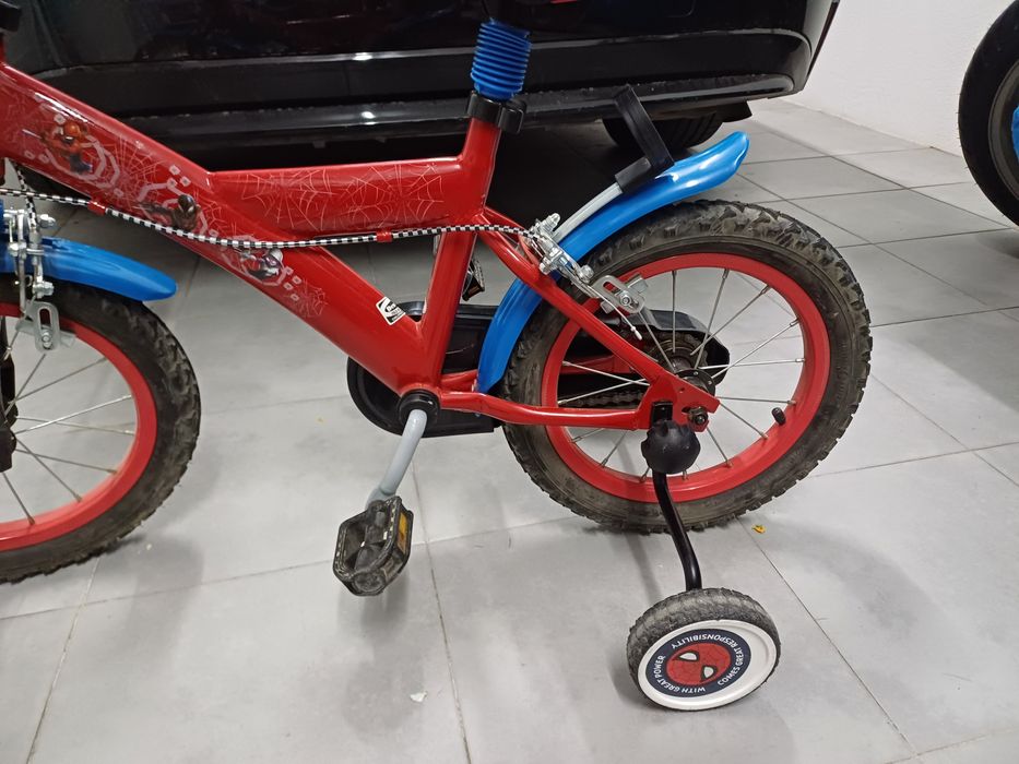Bicicleta criança Spiderman