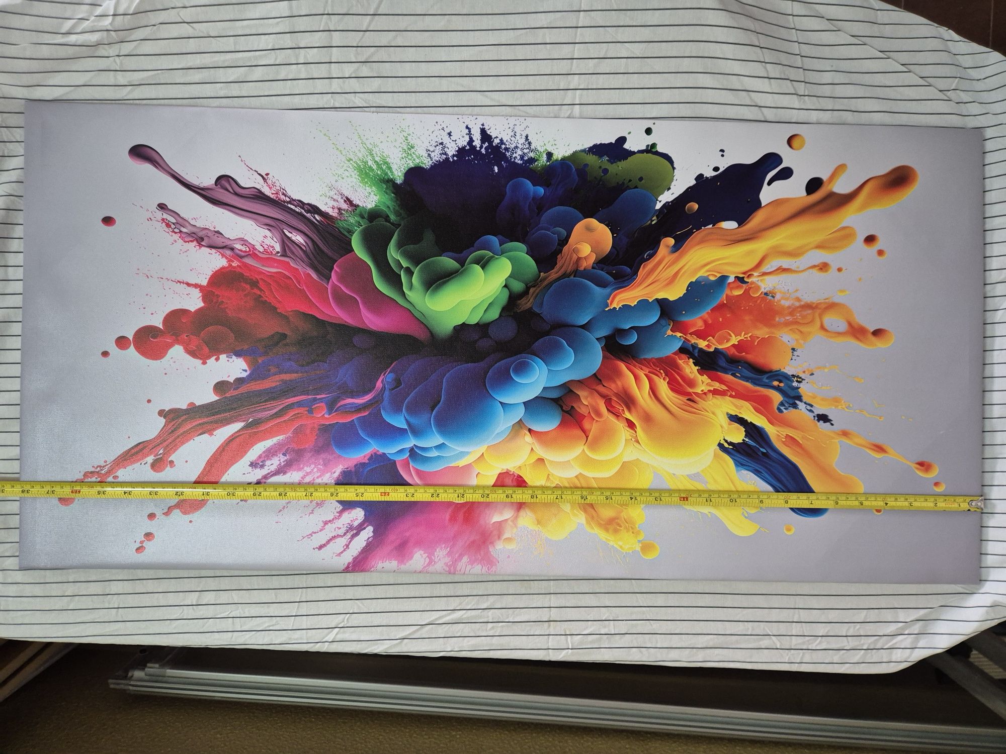 Quadro explosão de cores