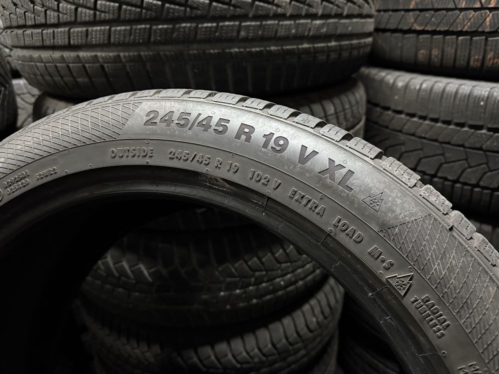 4xContinental 245 45r19., 2019 8mm
