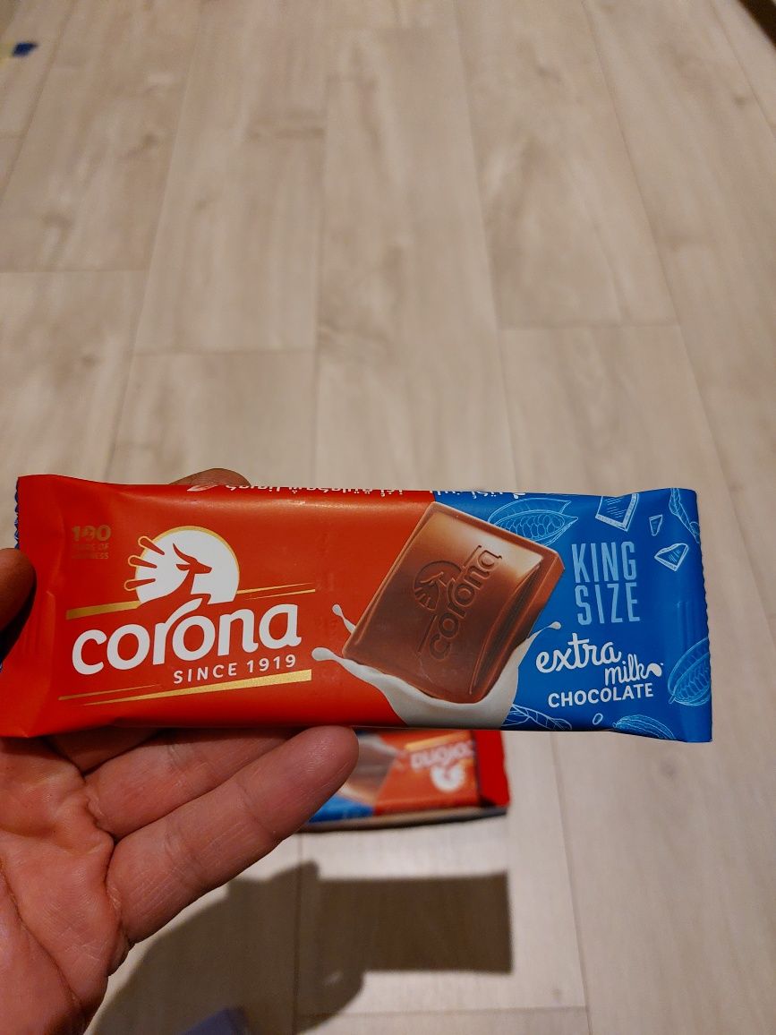 C-orona, extra Milk Chocolate, king size ,6 szt , smak Egiptu