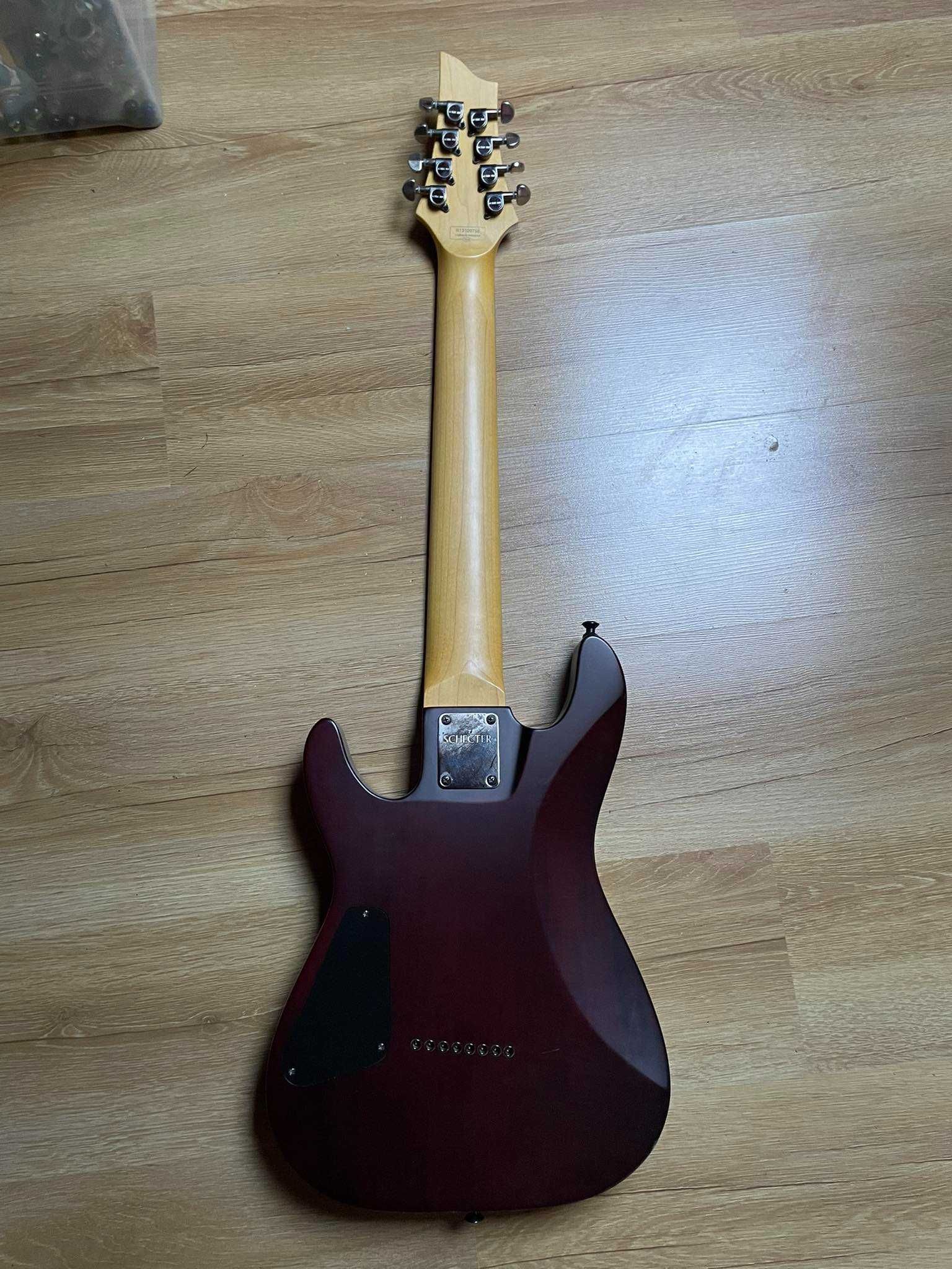 Shecter Omen 8 Diamond Series modded (Strandberg OEM pickups)