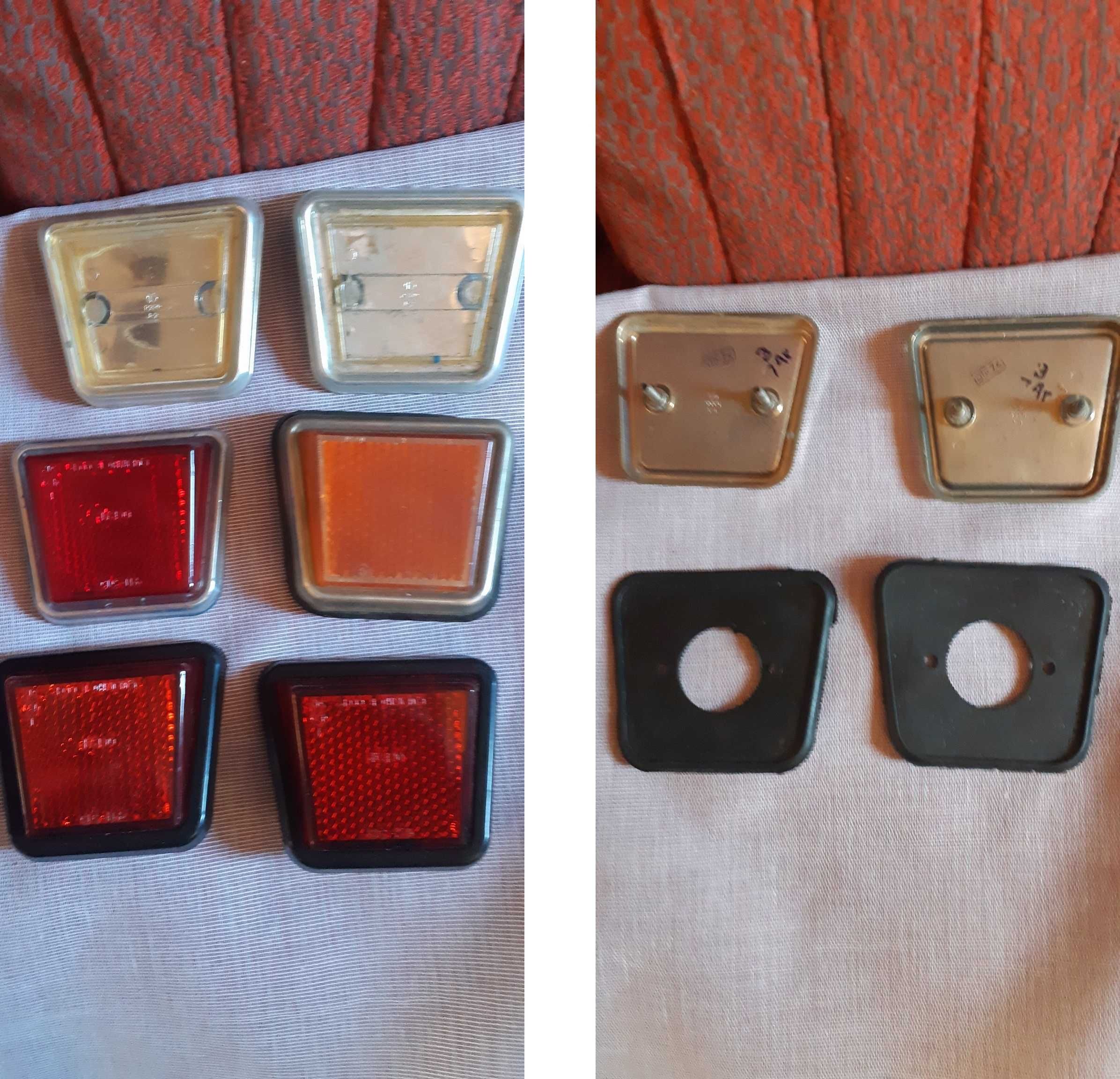 Lampy tylne, przednie, kierunkowskazy oświetlenie, lampka Wołga GAZ 24
