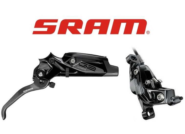 NOWY hamulec Sram G2 Ultimate Carbon Black czarny 4-tłoczkowy 95cm FV