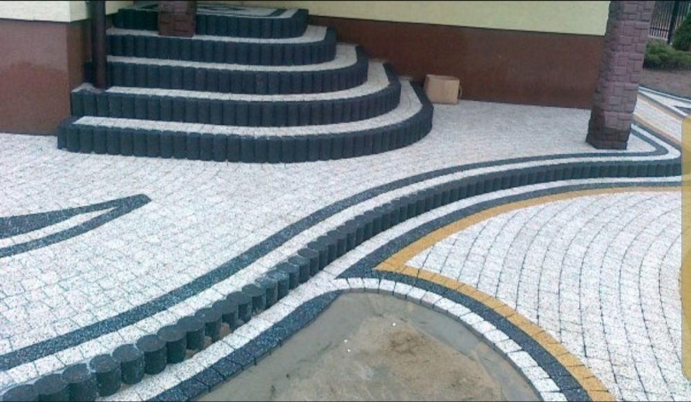 Usługi brukarskie, Układanie kostki brukowej, brukarstwo,roboty ziemn