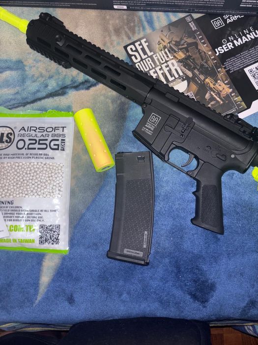 Arma airsoft como nova