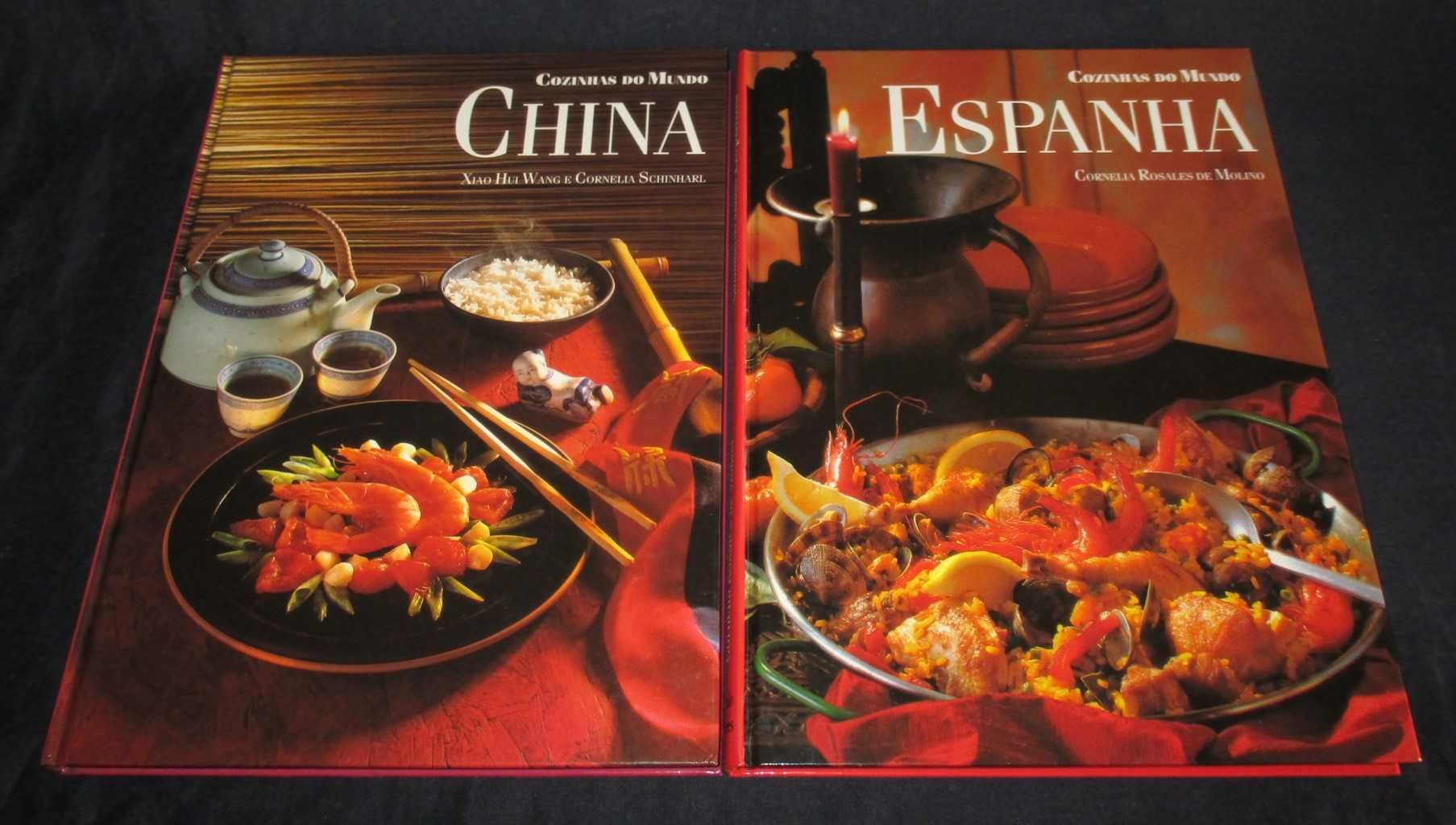 Livros Cozinhas do Mundo Círculo de Leitores 8 Volumes Completo