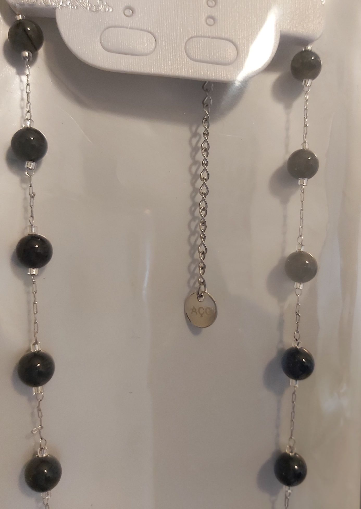 Conjuntos em aço de colar e pulseira
