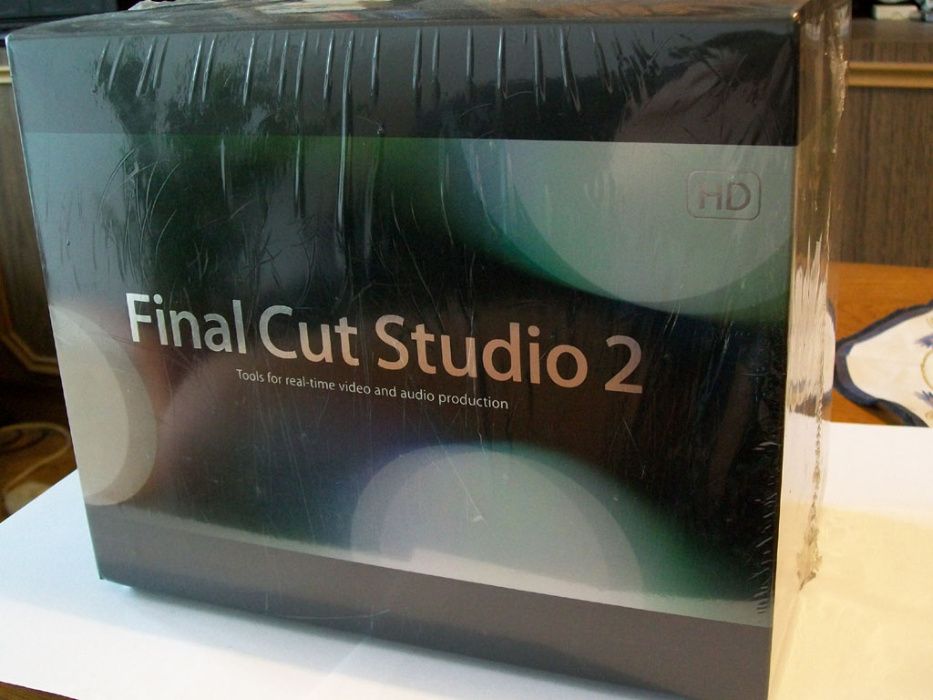Apple Final Cut Studio 2 HD na Mac OS X - nowe, zafoliowane