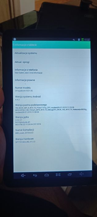 Tablet Overmax qualcore 1021 3G DualSim dla dzieci klawiatura etui